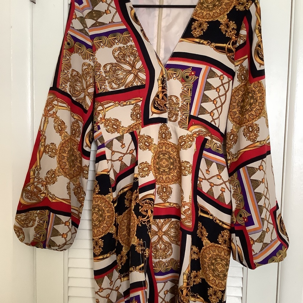 Pretty Little Thing equestrian/equestrian  dress, size 8 US